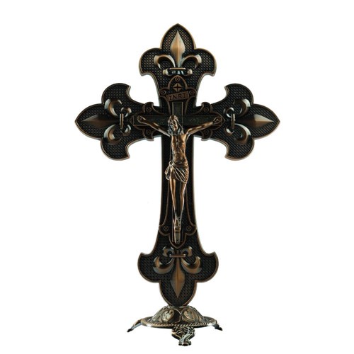 Crucifixo Estilizado de Mesa | SJO Artigos Religiosos
