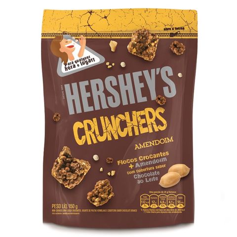 Crunchers Amendoim 120g - Hersheys