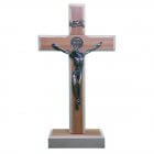 Cruz de Madeira - Medalha de São Bento - 12 X 7 | SJO Artigos Religiosos