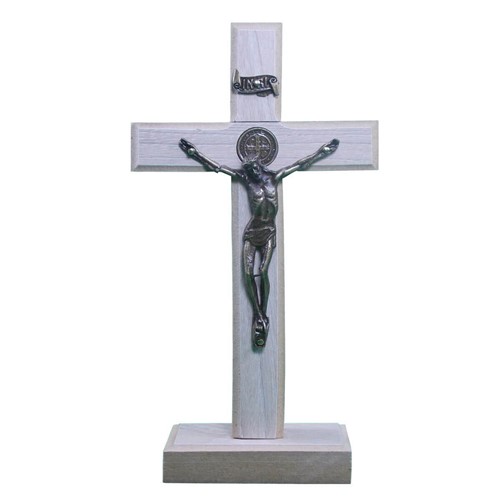 Cruz de Madeira - Medalha de São Bento - 17 X 10 | SJO Artigos Religiosos