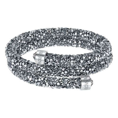 Crystaldust Bracelete Double, Gray