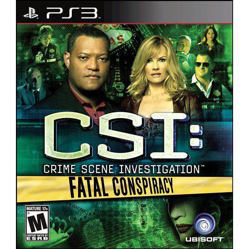 Csi: Crime Scene Investigation Fatal Conspiracy - Ps3