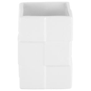 Cubismo Porta-escova/pasta Branco