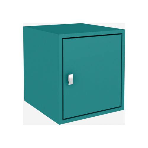 Cubo com Porta Móvel Bento Azul