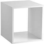 Cubo Decorativo FF MDP Branco - BRV Móveis