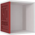 Cubo no Stress Invent BNS 30-120 Branco/Vermelho - BRV