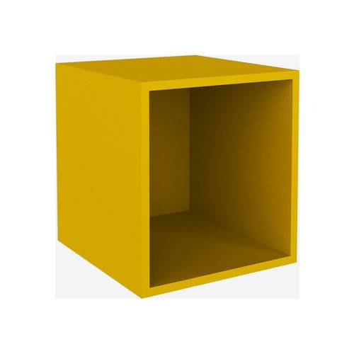 Cubo Sem Porta Móvel Bento Amarelo
