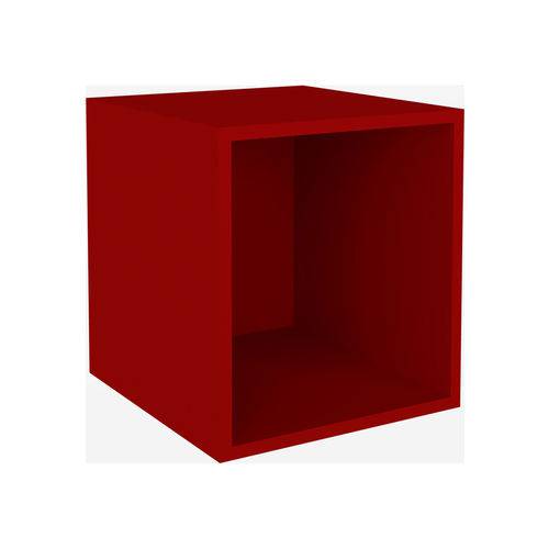 Cubo Sem Porta Móvel Bento Vermelho
