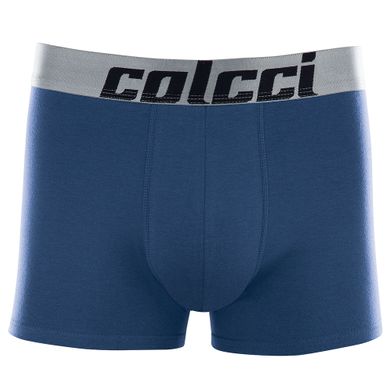 CUECA BOXER COTTON COLCCI Azul Jeans Escuro P