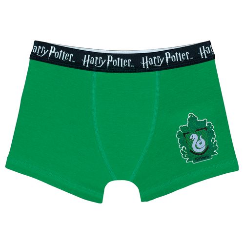 Cueca Harry Potter Boxer (Infantil) Tamanho: P | Cor: Verde