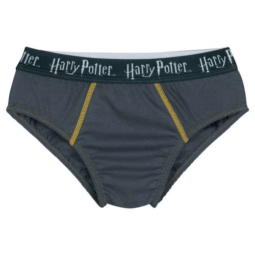Cueca Harry Potter Slip - Kit com 3 Unidades (Infantil) Tamanho: G | Cor: Sortida