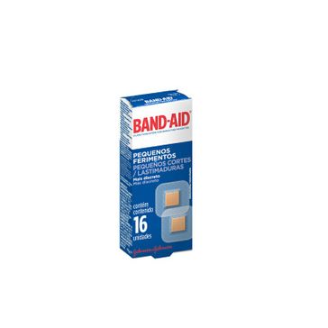 Curativo Band-Aid Pequenos Ferimentos 16 Unidades
