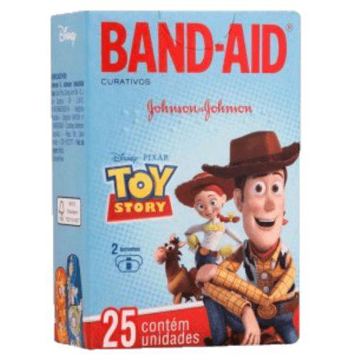 Curativo Transparente Band Aid C/25 Toy Story