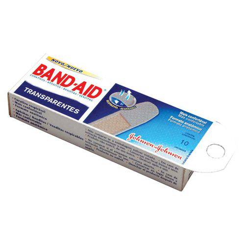 Curativo Transparente Cx C/10 Unid - Band- Aid