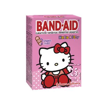 Curativos Band-aid Hello Kitty 25 Unidades