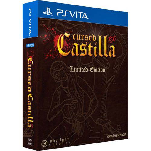 Cursed Castilla Ex Limited Edition Ps Vita Midia Fisica