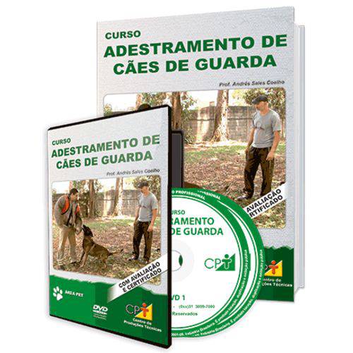Curso Adestramento de Cães de Guarda em Livro e DVD