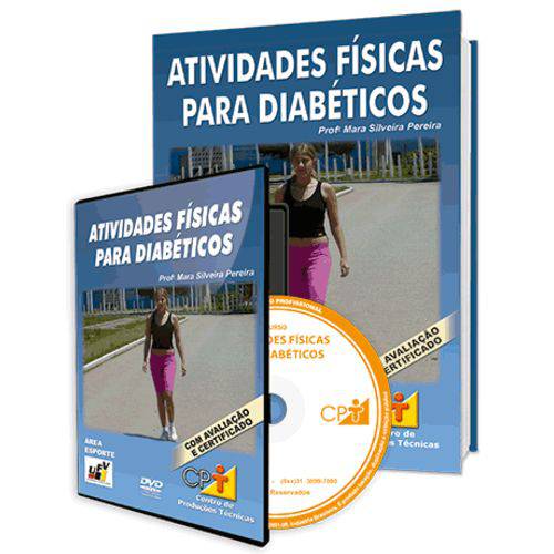 Curso Atividades Físicas para Diabéticos em Livro e DVD