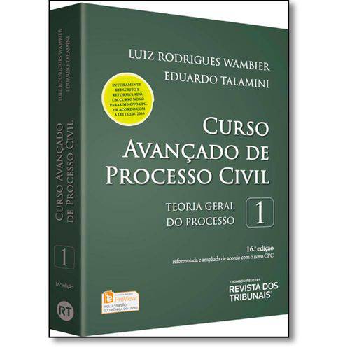 Curso Avancado de Processo Civil - Vol 1 - Rt