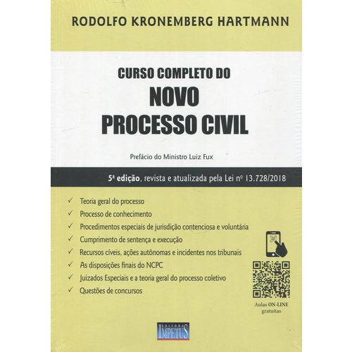 Curso Completo do Novo Processo Civil - 5ª Edição (2019)
