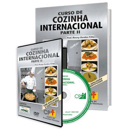 Curso de Cozinha Internacional - Parte 2 em Livro e DVD