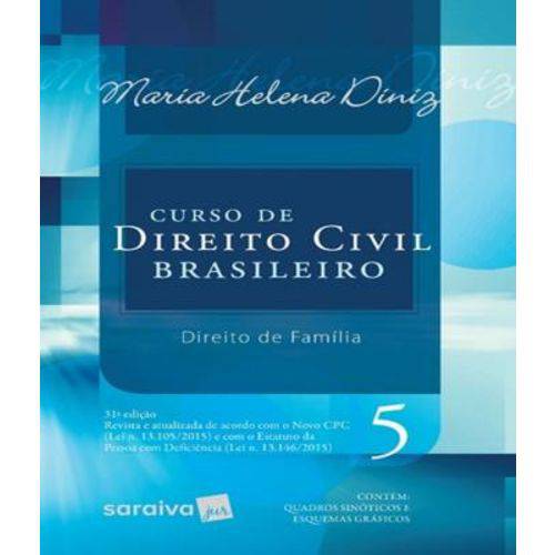 Curso de Direito Civil Brasileiro - Direito de Familia - Vol 05 - 31 Ed