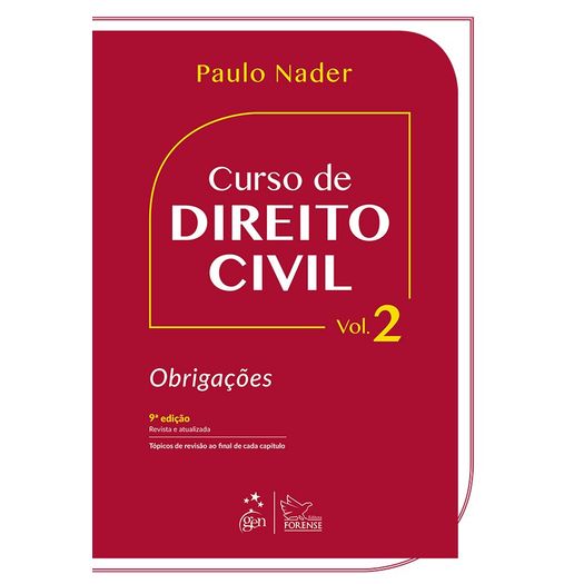 Curso de Direito Civil Vol 2 - Nader - Forense