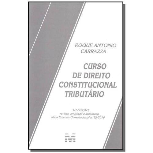 Curso de Direito Constitucional Tributario-31ed/17