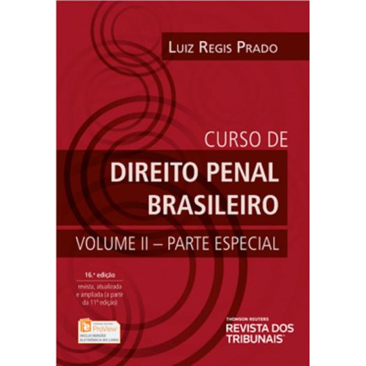 Curso de Direito Penal Brasileiro - Vol 2 - Rt