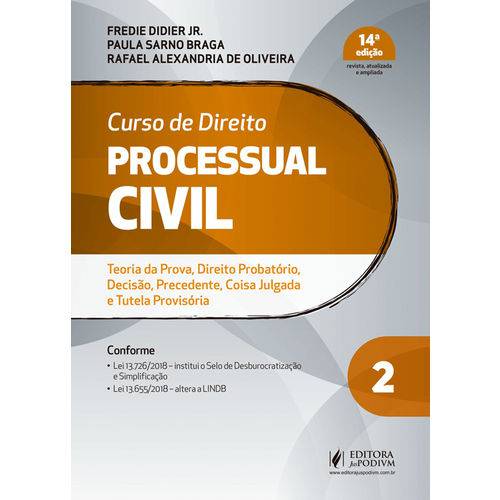 Curso de Direito Processual Civil - Volume 2 - 14ª Edição (2019)