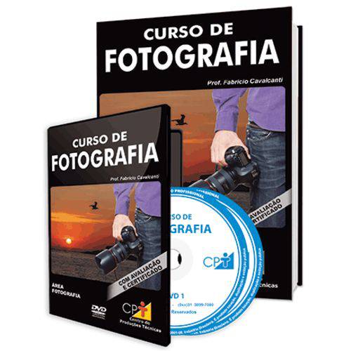 Curso de Fotografia em Livro e DVD