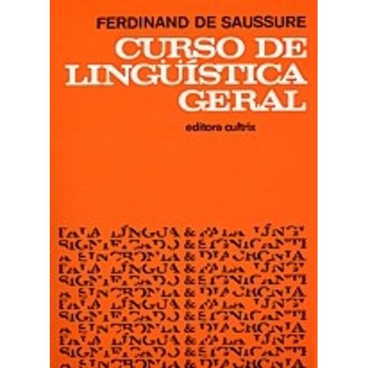 Curso de Linguistica Geral - Cultrix