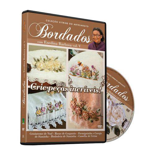 Curso em Dvd Bordados Vol.05 com Enedina Barbosa