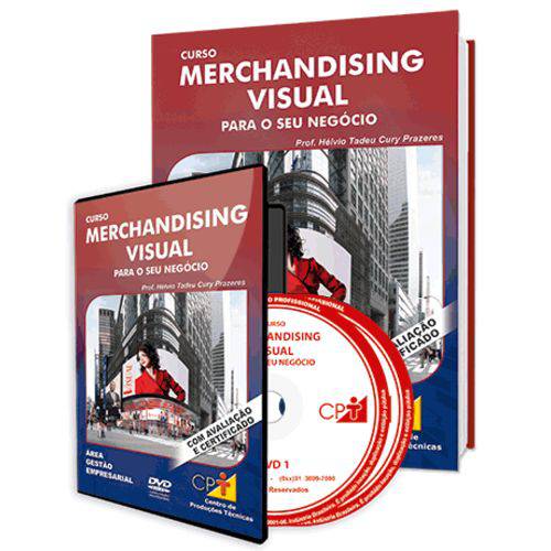 Curso Merchandising Visual para o Seu Negócio em Livro e DVD