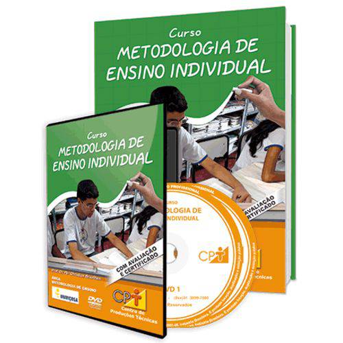 Curso Metodologia de Ensino Individual em Livro e DVD