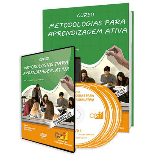Curso Metodologias para Aprendizagem Ativa em Livro e DVD