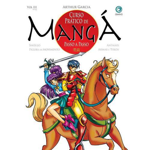 Curso Pratico de Manga Passo a Passo Shoujo, Figura em Movimento, Animais, Armas e Tiros
