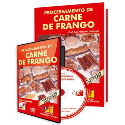 Curso Processamento de Carne de Frango em Livro e DVD
