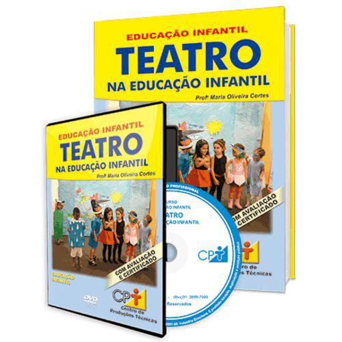 Curso Teatro na Educação Infantil em Livro e DVD