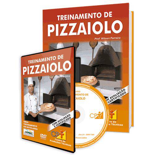 Curso Treinamento de Pizzaiolo em Livro e DVD