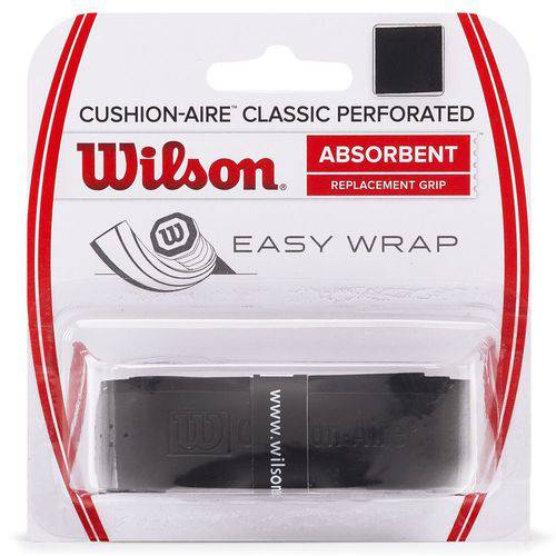 Cushion Grip Wilson Classic Perforated Preto