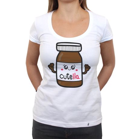 Cutella - Camiseta Clássica Feminina