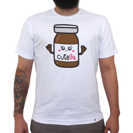 Cutella - Camiseta Clássica Masculina