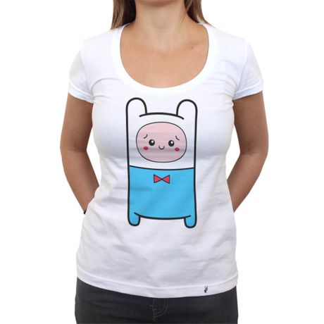 Cuti Finn - Camiseta Clássica Feminina