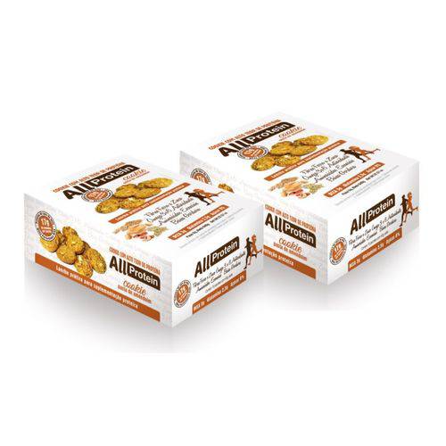 2cx Whey Cookie de Pasta de Amendoim - 16 Un de 40g P/ Caixa de 640g