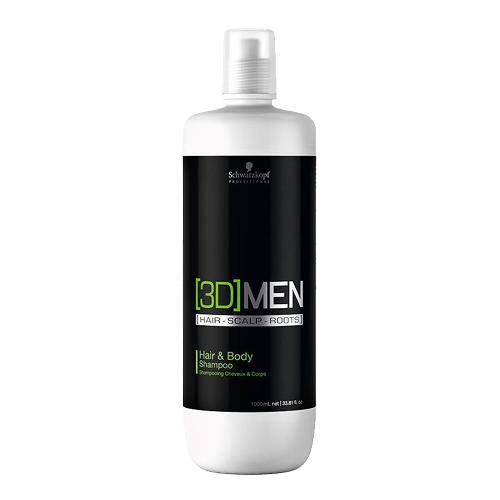 3D-Men Shampoo Hair & Body 1000ml