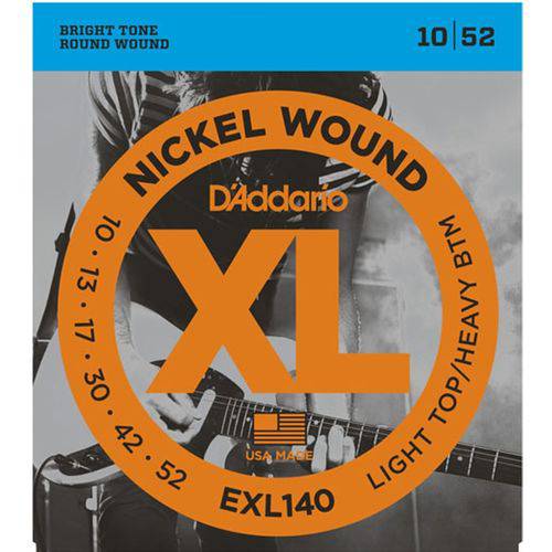 D'addario - Encordoamento Nickel Wound 010 para Guitarra Exl140