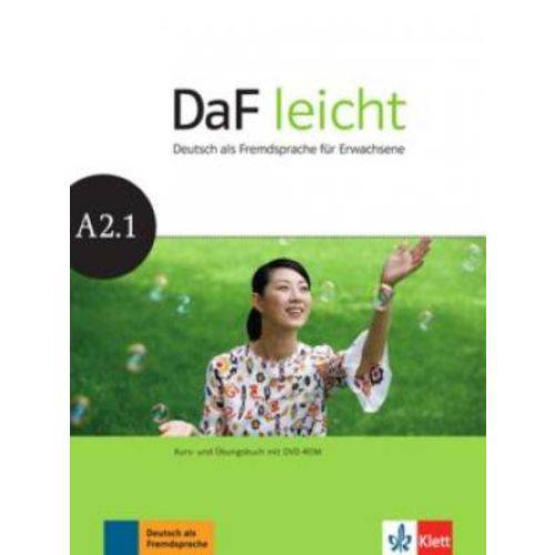 Daf Leicht A2.1 Kurs-Und Ubungsbuch Mit DVD-Rom