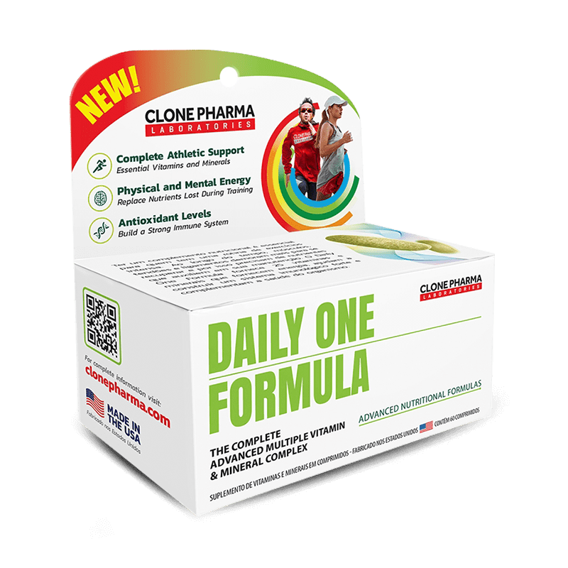 Daily One Formula (60tabs) Clone Pharma + Porta Comprimidos Grátis