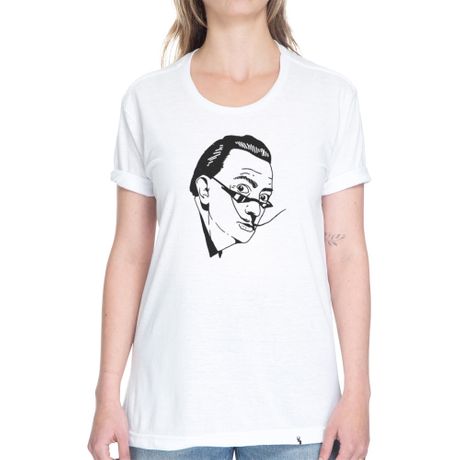 Dali Hipster - Camiseta Basicona Unissex